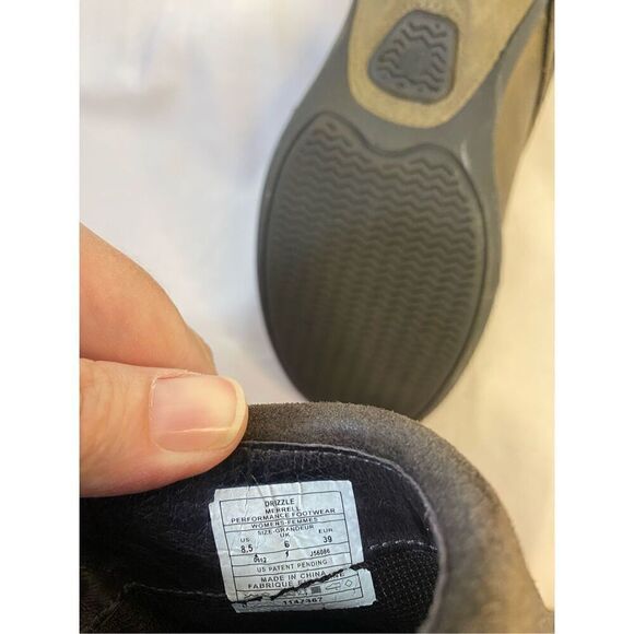 Merrell Drizzle Mocha Wrap Clog Leather Size 8.5 - Picture 9 of 9